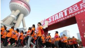 上海每年元旦传统健身活动“登高”