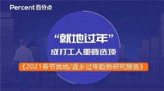 “就地过年”成打工人重要选项 百分点科